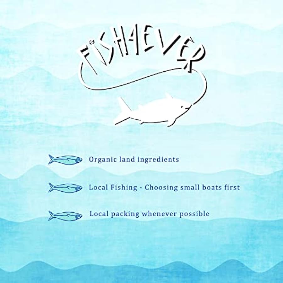 Fish 4 Ever - 12 x 105 g di spratti in acqua di sorgente, pescati in modo sostenibile, in scatola di latta ricchi di omega-3, ottimo con pane fresco, pasta e insalate (confezione da 12) 773046999