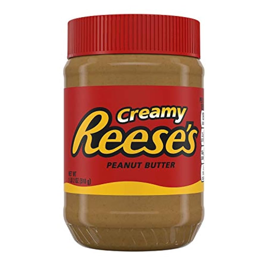 Reese´s Creamy Peanut Butter, 18-Ounce Jars (Pack 