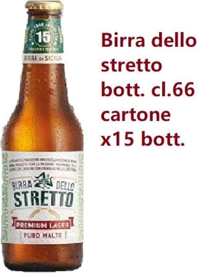 Birra dello Stretto bott. cl.66 x 15 bottiglie 73291158