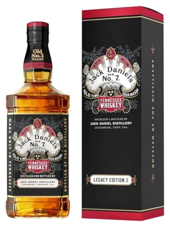 Whisky Jack Daniel’s Legacy Edition 2 Lt.1 Con Astuccio “formato Risparmio” 92223815