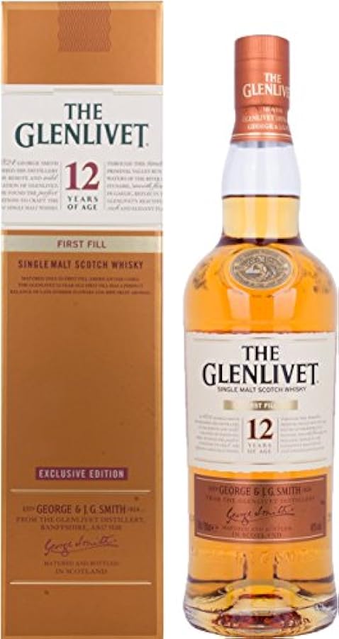 The Glenlivet 12 Years Old FIRST FILL Exclusive Edition 40% Vol. 0,7l in Giftbox 312867754