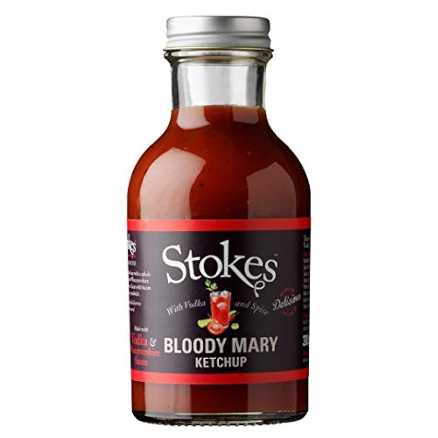 Stokes Ketchup Bloody Mary Con Chase Vodka (300g) (Confezione da 6) 46875048