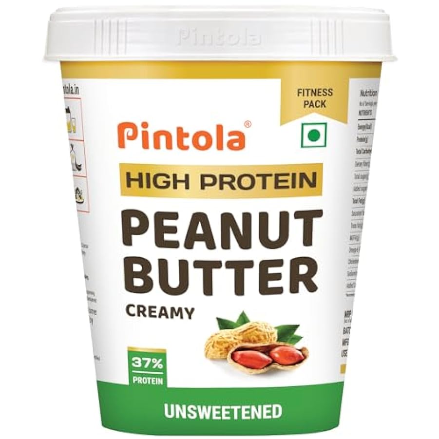 Pintola High Protein All Natural Peanut Butter Unsweete