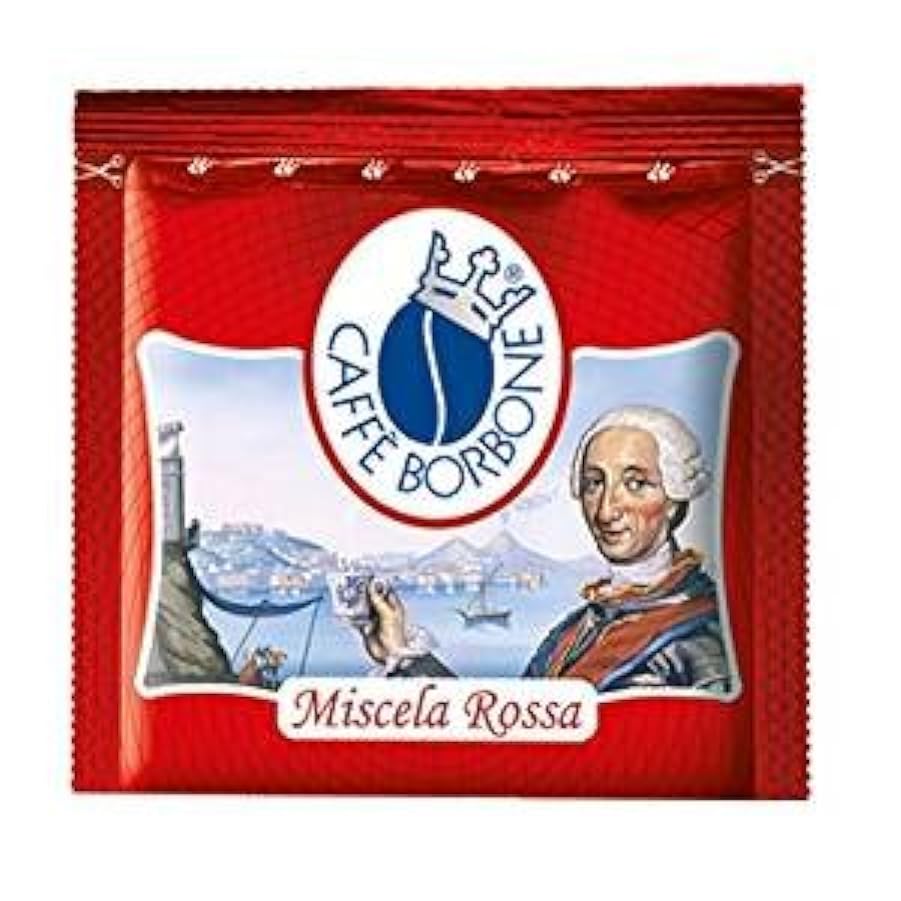 Caffè Borbone Cialda Compostabile, Miscela Rossa - 1200