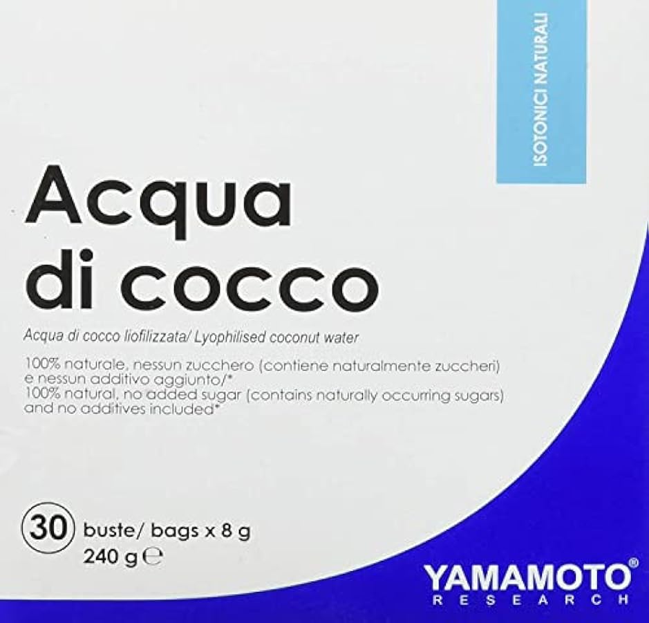 Yamamoto Acqua di Cocco 30 bustine x 8 gr - bevanda sal
