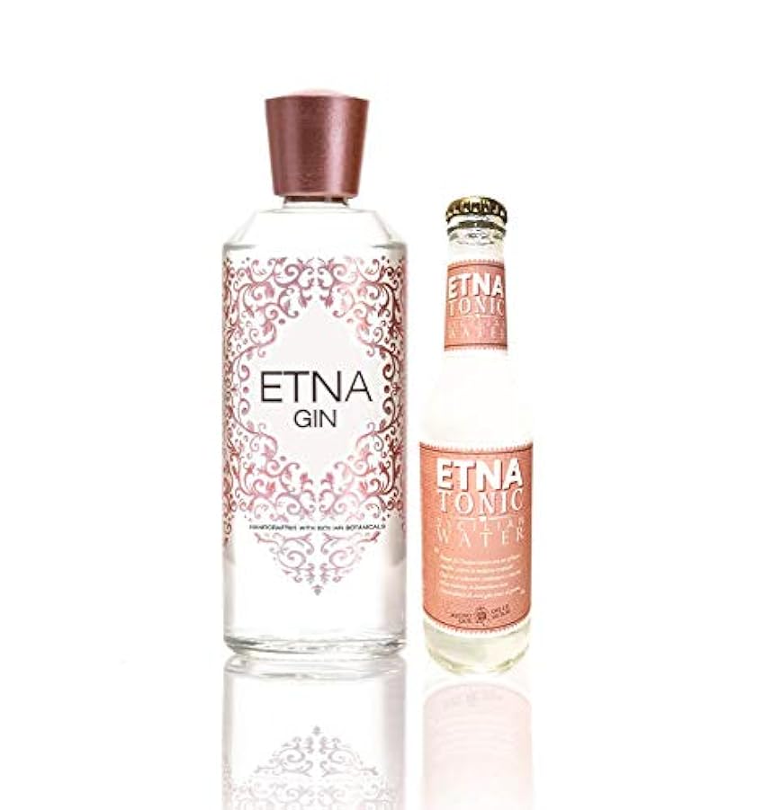 Etna Gin 70 cl 40% e Etna Tonic Acqua Tonica 200 ml By 