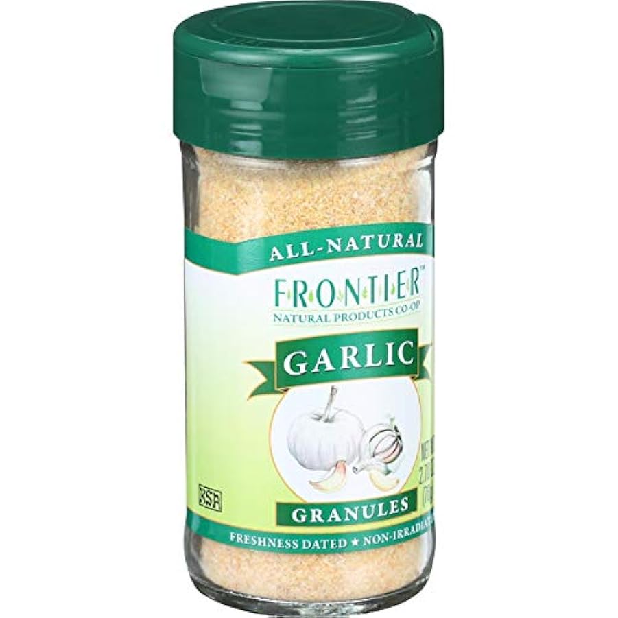 Frontier Culinary Spices Garlic Granules, 2.7-Ounce Bot