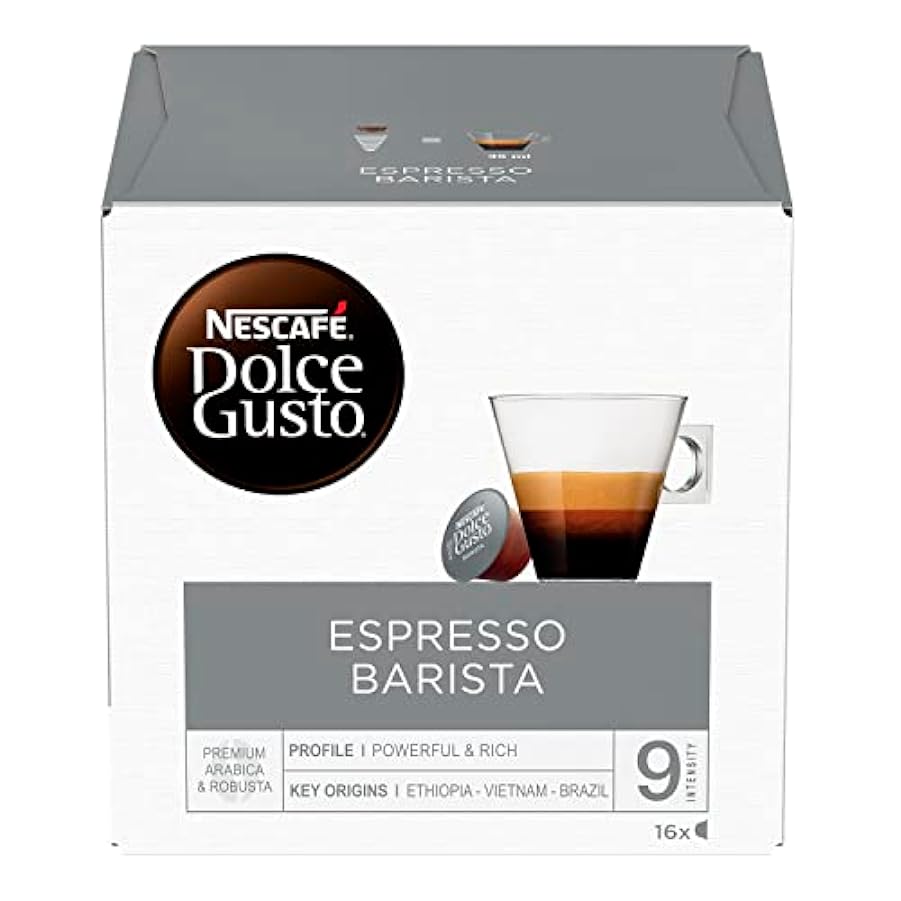 NESCAFÉ DOLCE GUSTO Espresso Barista Caffè, 6 Confezion