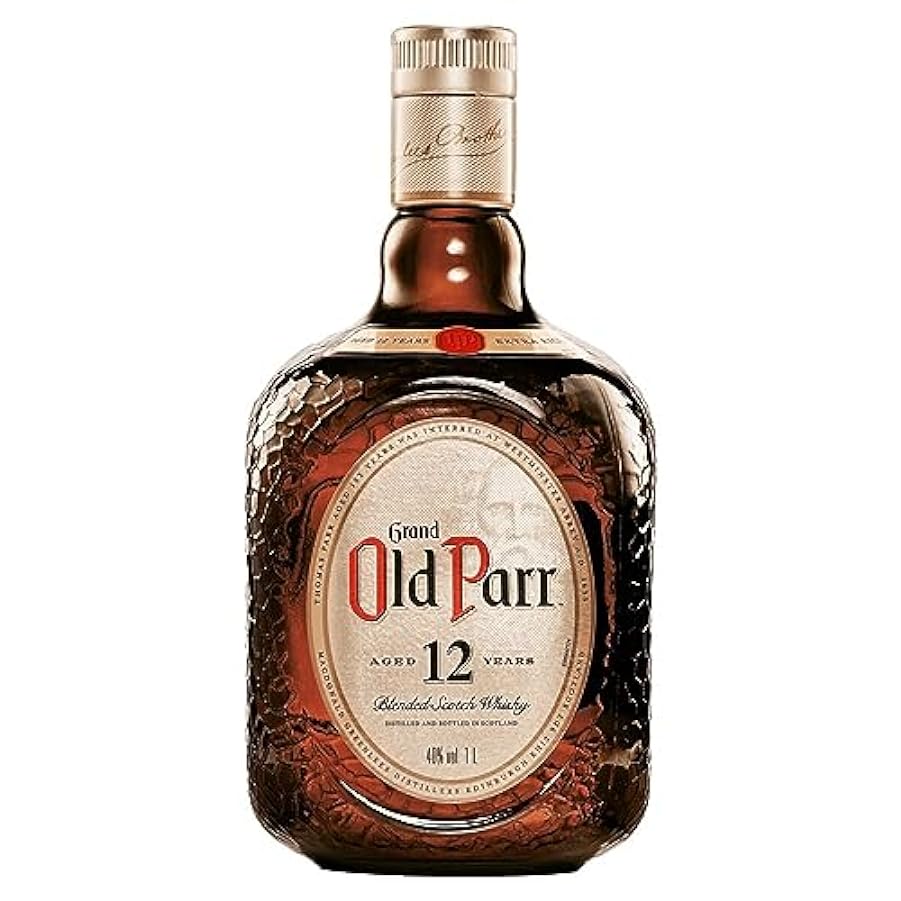 Grand Old Parr Grand Old Parr 12 Years Old Blended Scotch Whisky 40% Vol. 1L In Giftbox - 1000 ml 389300844
