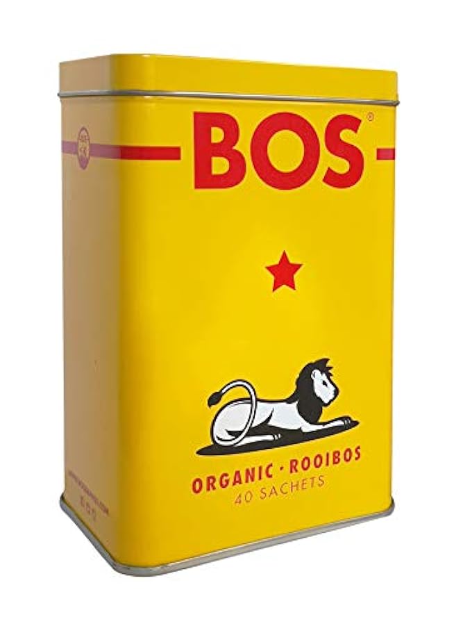 Rooibos BOS -Box di 12 confezioni in latta da 40 filtri
