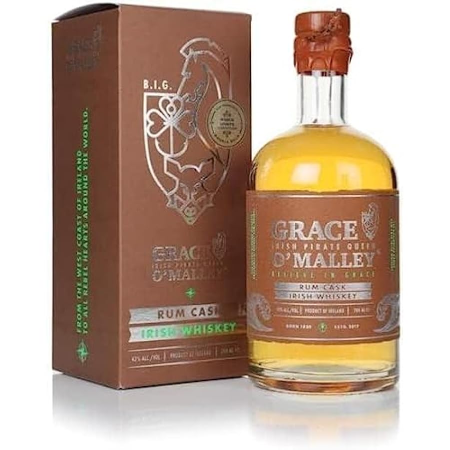Grace O’Malley Rum Cask Irish Whiskey 0,7L (42% Vol.) 4