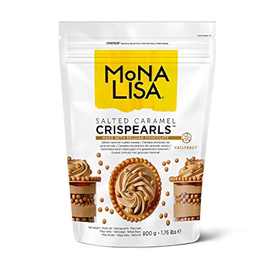 Callebaut Mona Lisa Crispearls – Sacchetto richiudibile