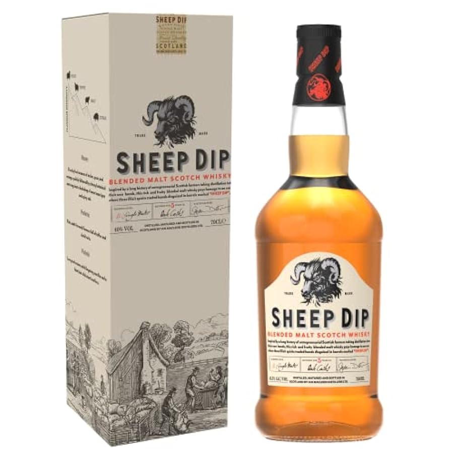 Ian Macleod Sheep Dip Malt Scotch Whisky Con Astuccio -