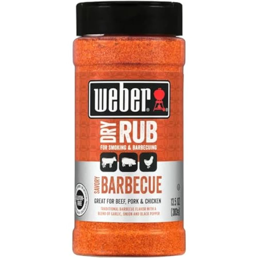 Weber Savory Barbecue Dry Rub, 13.5 Ounce 30563466