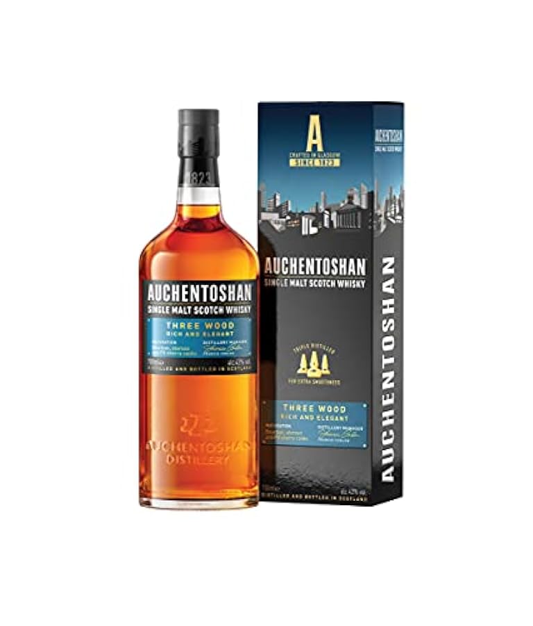 Auchentoshan Three Wood Malt Whisky, 700 ml 90428859