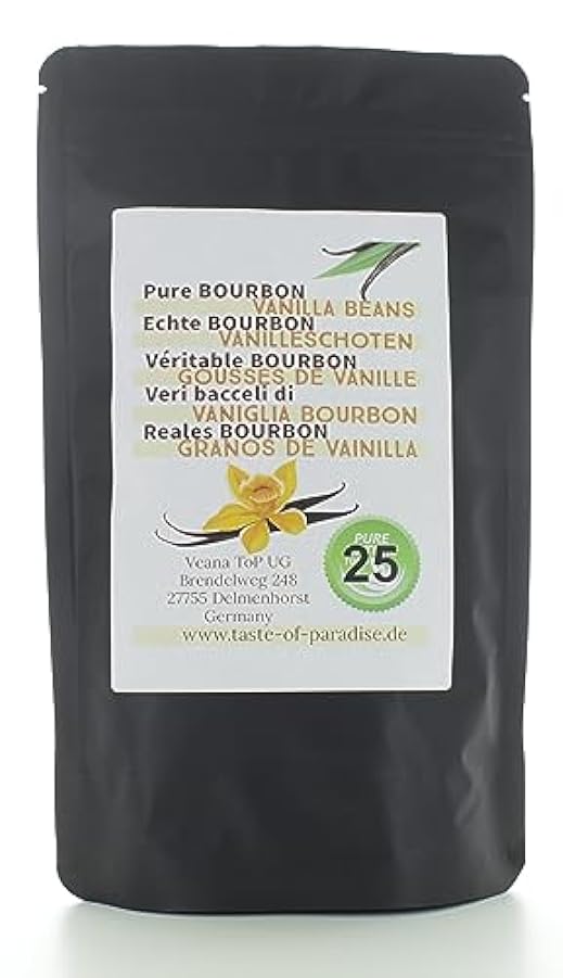 Bourbon Vaniglia (25 pezzi – 12 – 13 cm) 100% naturale dal Madagascar 964952516