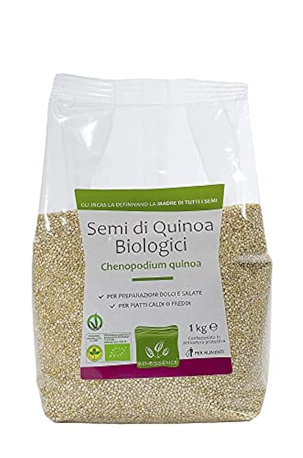 Benessence - Semi di Quinoa biologici in atmosfera protettiva - 3 confezioni da 1 Kg 471487051