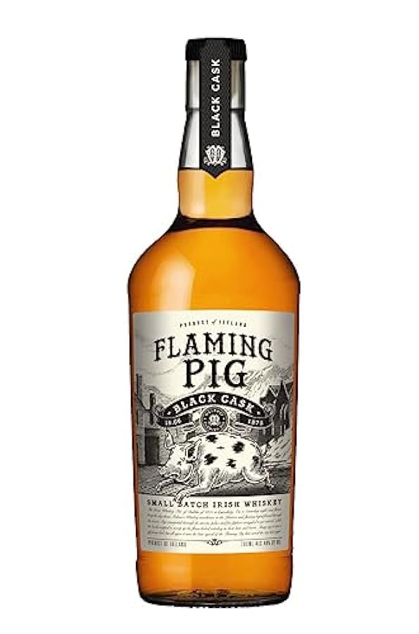 Flaming Pig BLACK CASK Small Batch Irish Whiskey 40% Vo