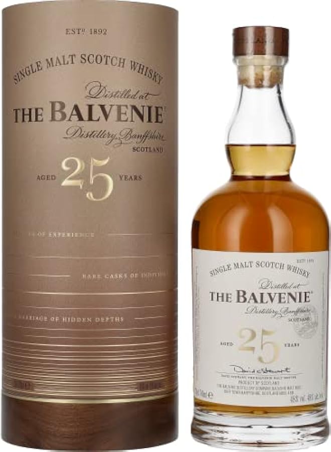 The Balvenie 25 Years Single Malt Scotch Whisky 48% Vol