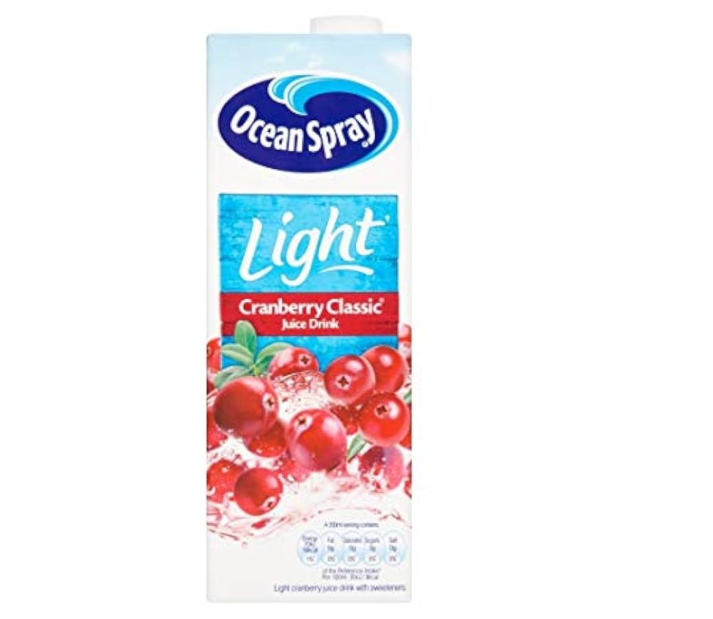 Ocean Spray - Light - Cranberry Classic Juice Drink - 1L 855820665