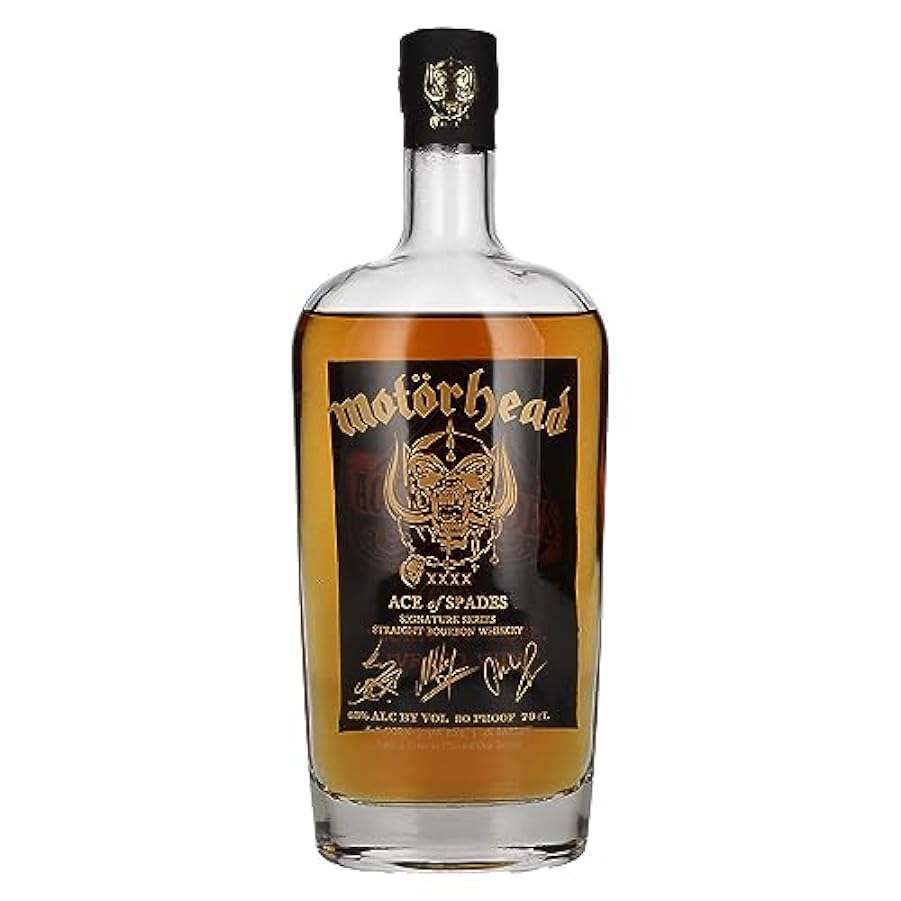 Motörhead Ace of Spades Straight Bourbon & Rye Whiskey 