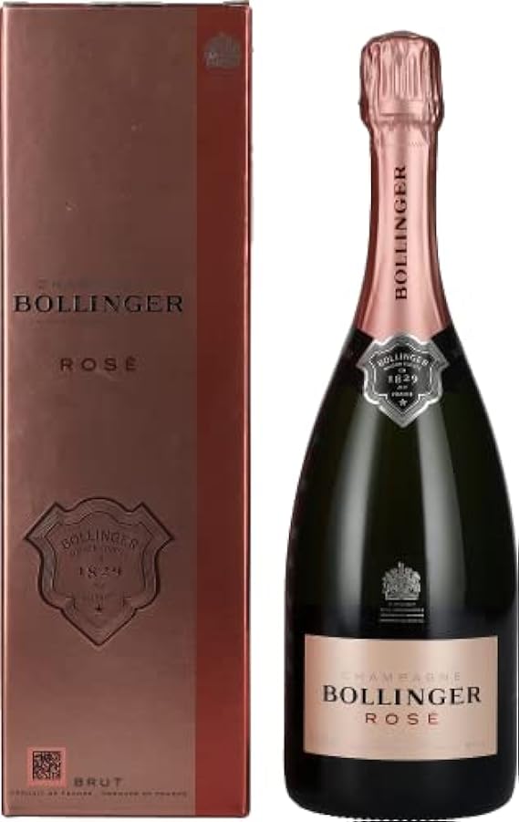 Bollinger Champagne ROSÉ Brut 12% Vol. 0,75l in Giftbox