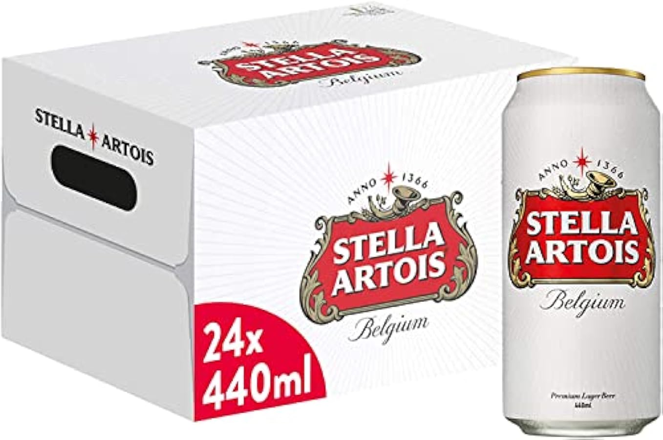 Stella Artois, Birra Lattina - Pacco da 24x44cl 3184770
