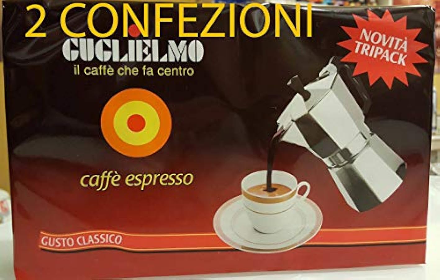 Caffe Guglielmo TRIS 2CONF 250gr x 6 616665173