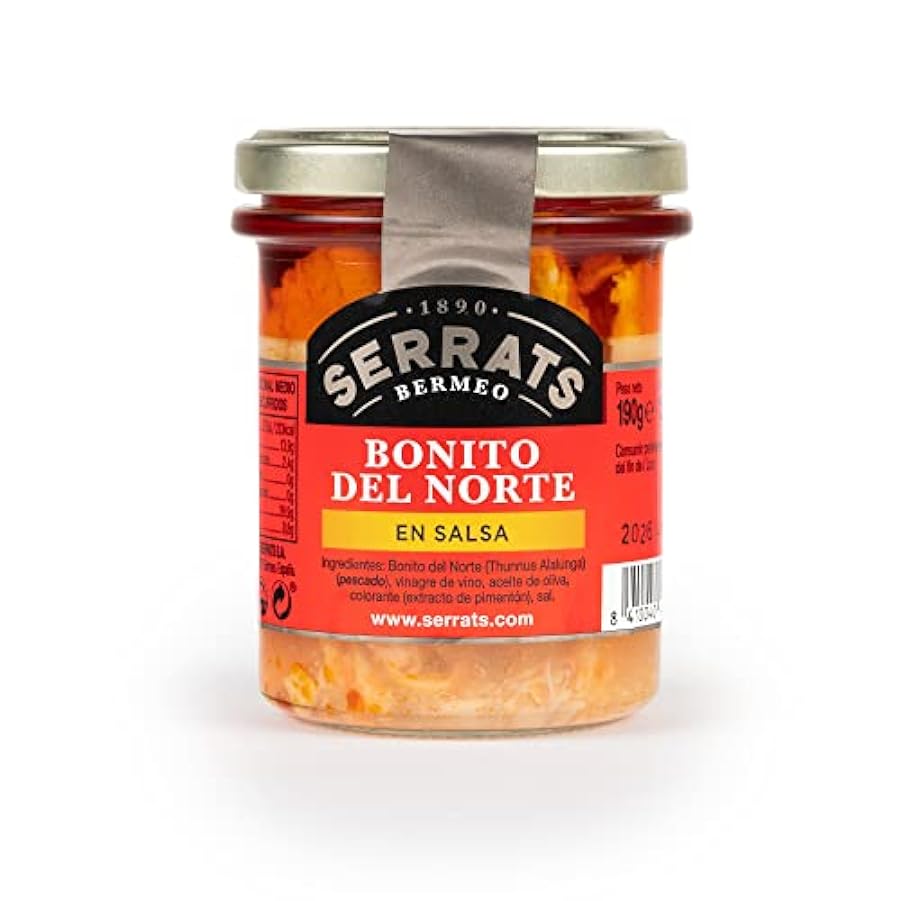 6 unità - SERRATS - Tonno Bianco in salsa 190g 317270231