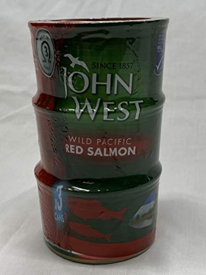 John West Wild Pacific Salmone Rosso - 3 X 213G 3939738