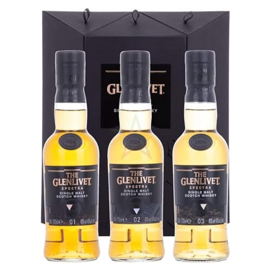 The Glenlivet SPECTRA Single Malt Scotch Whisky 40% Vol. 3x0,2l in Giftbox 85199280