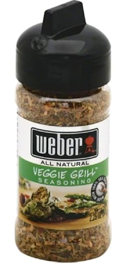 Weber Grill Seasoning Veggie Grill, 2.2500-ounces (Pack of6) 69391778