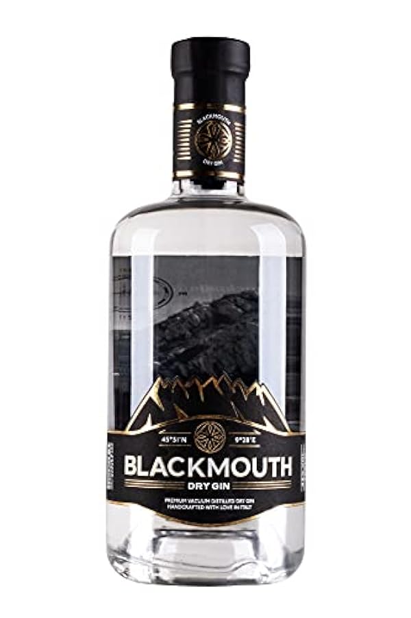 BLACKMOUTH DRY GIN - gin premium Italiano - 700ml 31269