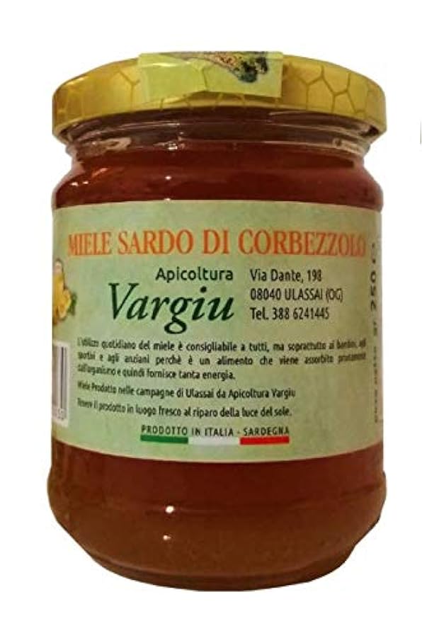 3 x 250 gr - Miele di corbezzolo prodotto ad Ulassai (Ogliastra), Sardegna dall´apicoltore Antioco Vargiu 466247600