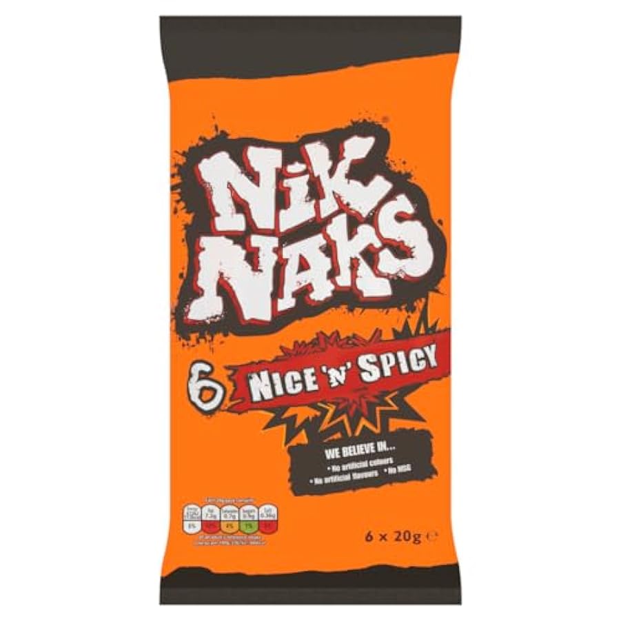 Nik Naks, confezione assortita, 20 g 346124969