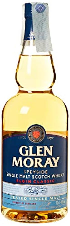 Glen Moray Elgin Classic Peated Speyside Single Malt Scotch Whisky - 700 ml 64044149