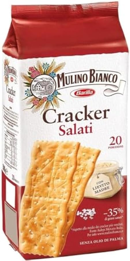 Cracker Salati *20 Porzioni * - MULINO Bianco - 500gr (3) 763444374
