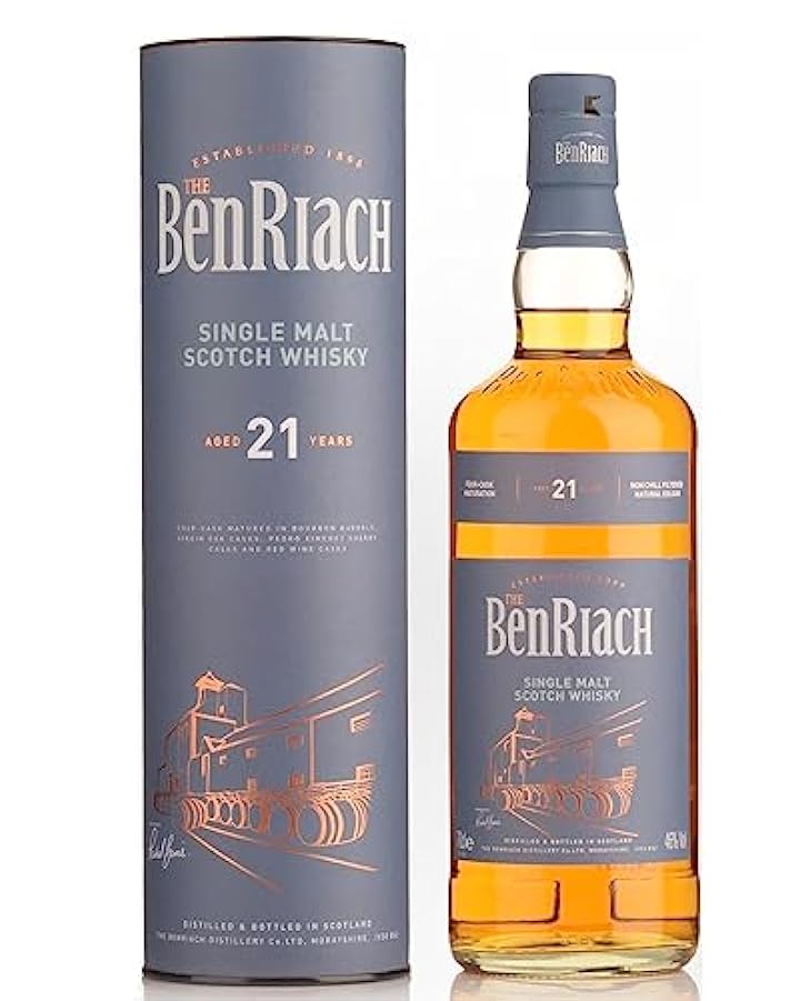 The BenRiach 21 Years Old Four-Cask Maturation 46% Vol. 0,7l in Giftbox 475478552