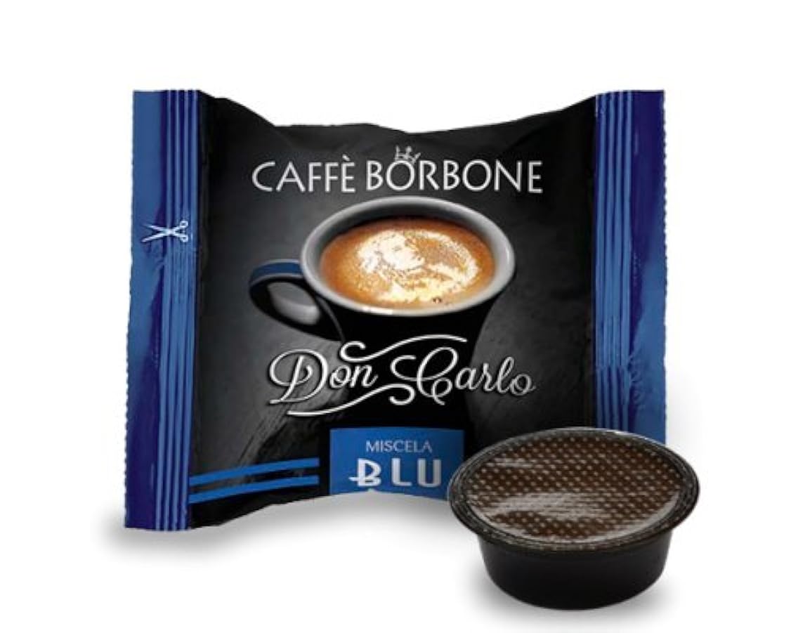 200 capsule caffè Borbone Don Carlo miscela blu 8363821