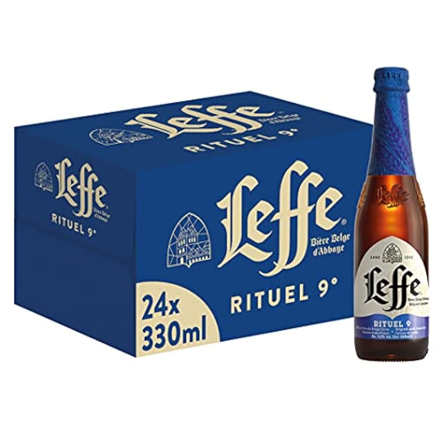 Leffe Rituel 9°, Birra Bottiglia - Pacco da 24x33cl 958