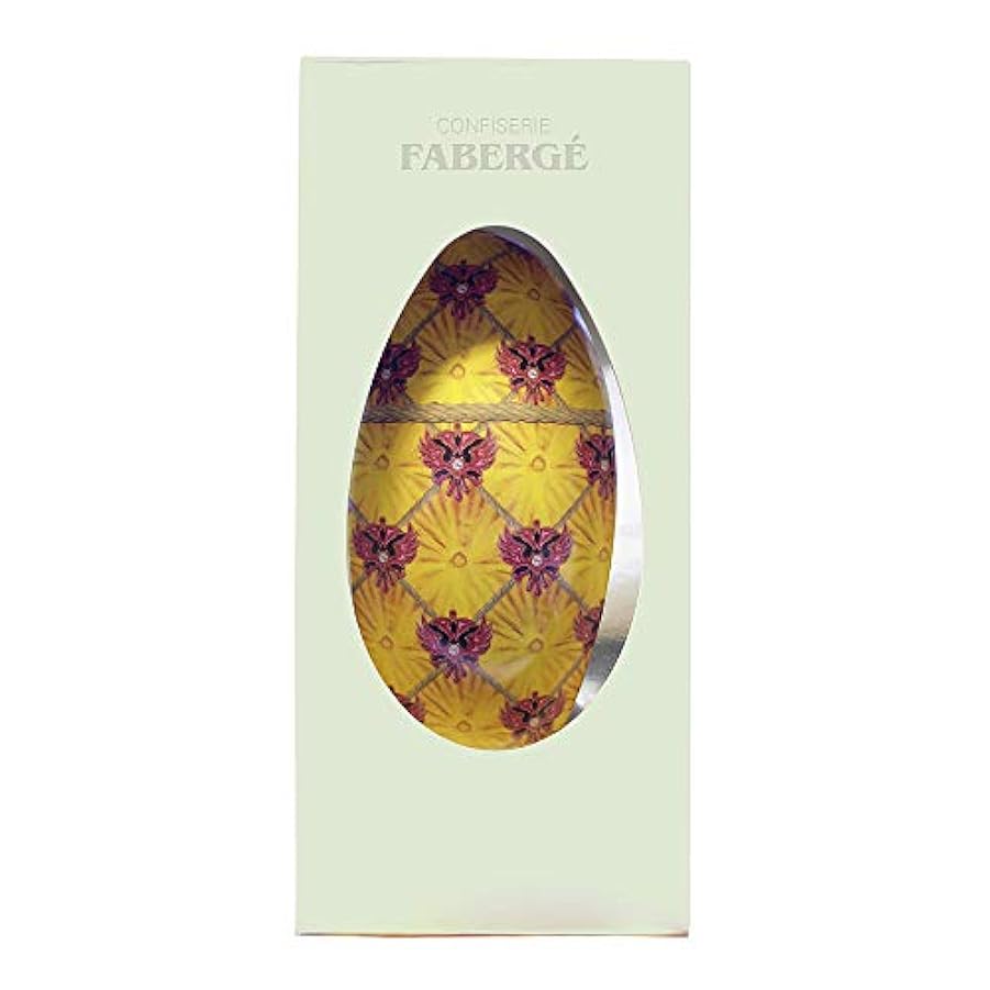 Lauensteiner Confiserie Fabergé Uovo con 16 uova di cioccolato per Pasqua, 250 g, 4 scomparti, senza alcool, regalo di Pasqua per grandi e piccini 626789704