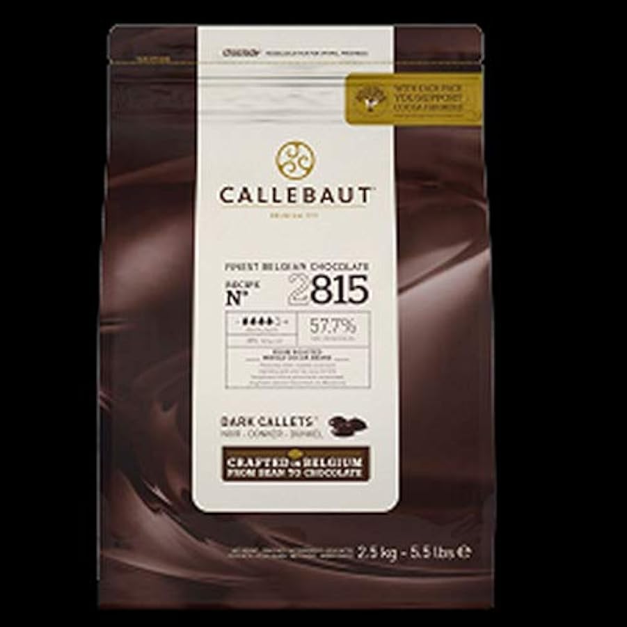 Callets No. 2815 - Pastiglie di cioccolato scure 57,7%,
