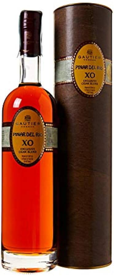 Gautier Cognac XO PINAR DEL RIO Exclusive Cigar Blend 41,2% Vol. 0,7l in Giftbox 86233937