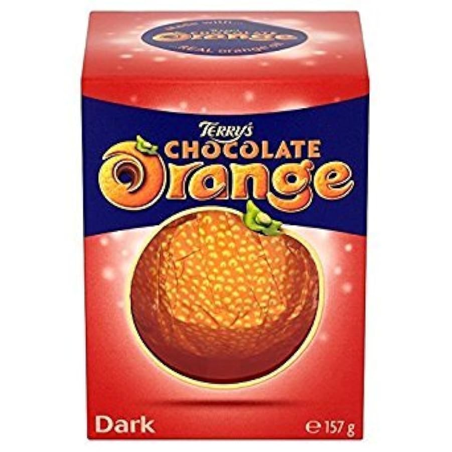 Terry´s Dark Chocolate Orange Dark 157g (Pack of 6