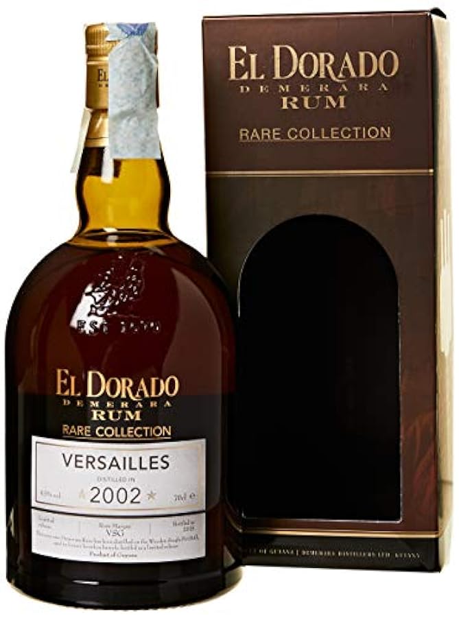 El Dorado VERSAILLES Demerara Rum RARE COLLECTION Limit