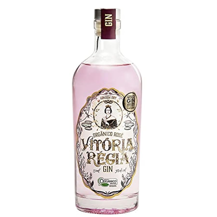 Vitoria Règia Handcrafted Brasilian Gin Rosè 38% 70cl 1