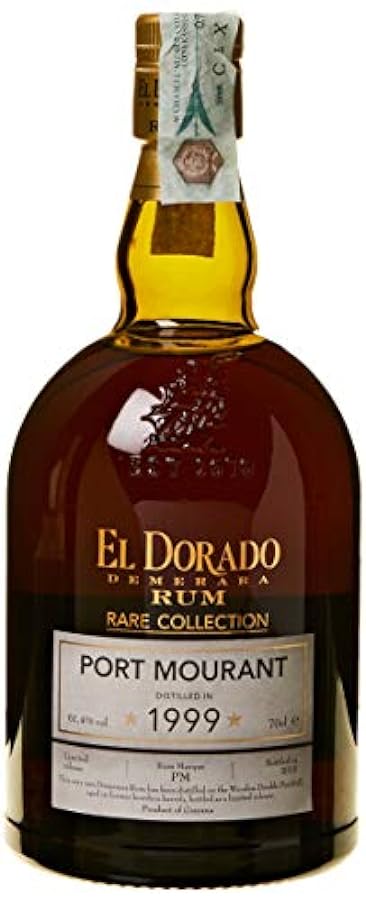 El Dorado PORT MOURANT Demerara Rum RARE COLLECTION Limited Release 1999 61,4% Vol. 0,7l in Giftbox 199380667