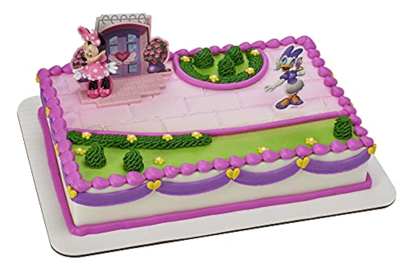 Decopac Minnie Mouse Happy Helpers DecoSet decorazione torta rosa, 8,1 cm x 4,1 cm 667772967