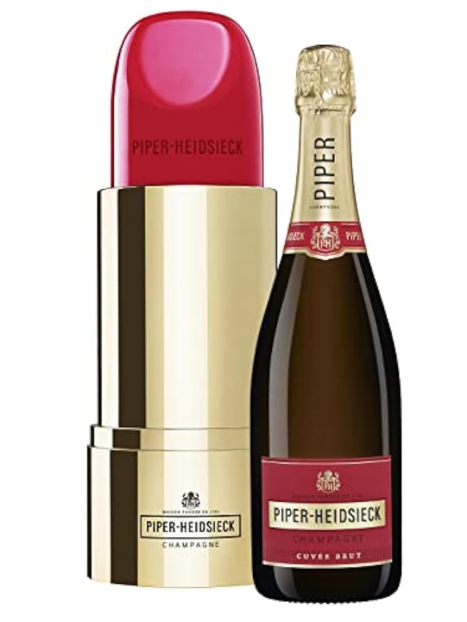 Piper-Heidsieck Champagne CUVÉE BRUT 12% Vol. 0,75l in Giftbox Lipstick Edition 186358229