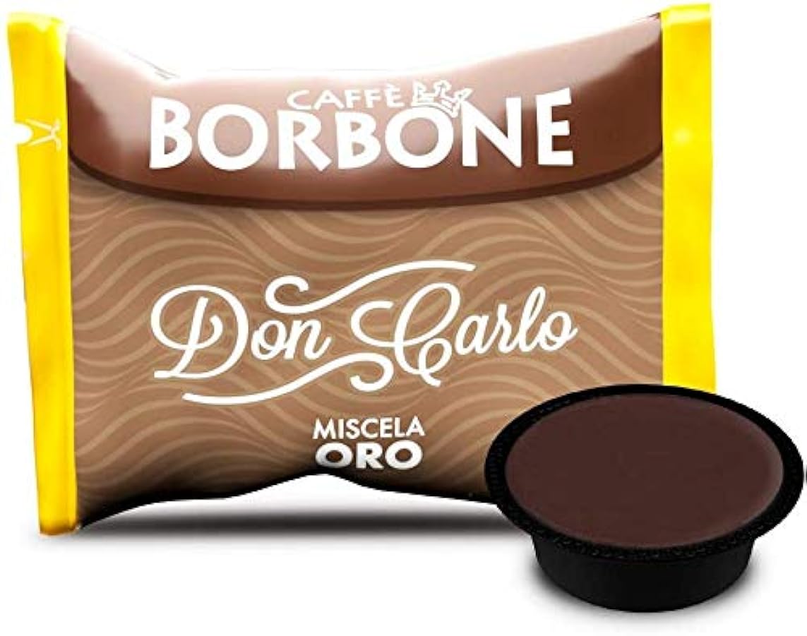 200 Capsule caffè Borbone Don Carlo Miscela Oro 5168709